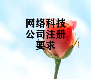 网络科技公司注册要求 网络科技公司注册要求