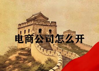 电商公司怎么开