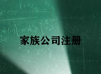 家族公司注册
