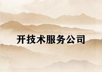 开技术服务公司