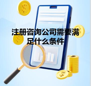 注册咨询公司需要满足什么条件